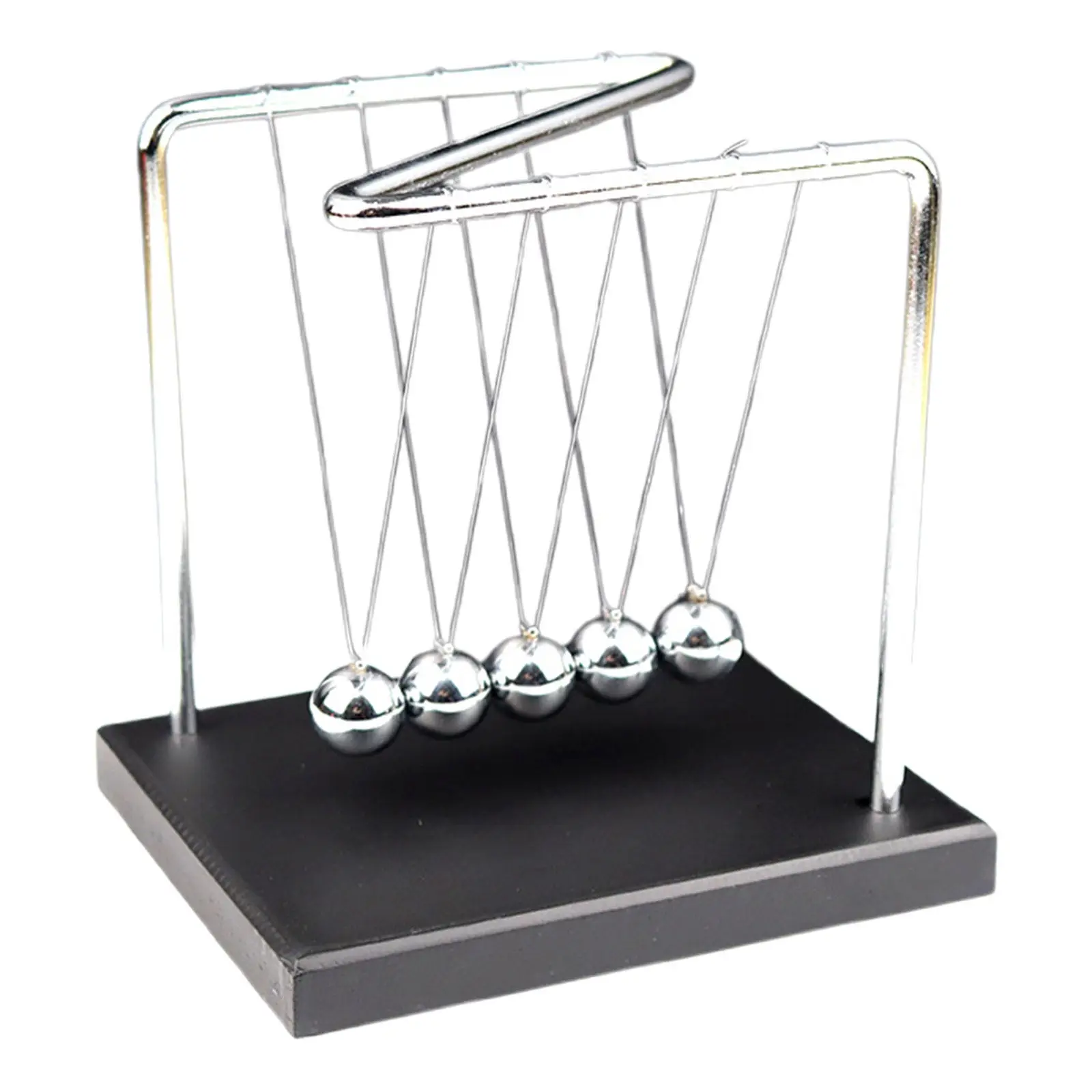 Newton Pendulum Ball Solid Wood Z Shape Desktop Swinging Kinetic Motion Physics Educational Balance Balls Office Desk Decoration
Newton Pendulum Ball Solid Wood Z Shape Desktop Swinging Kinetic Motion Physics Educational Balance Balls Office Desk Decoration