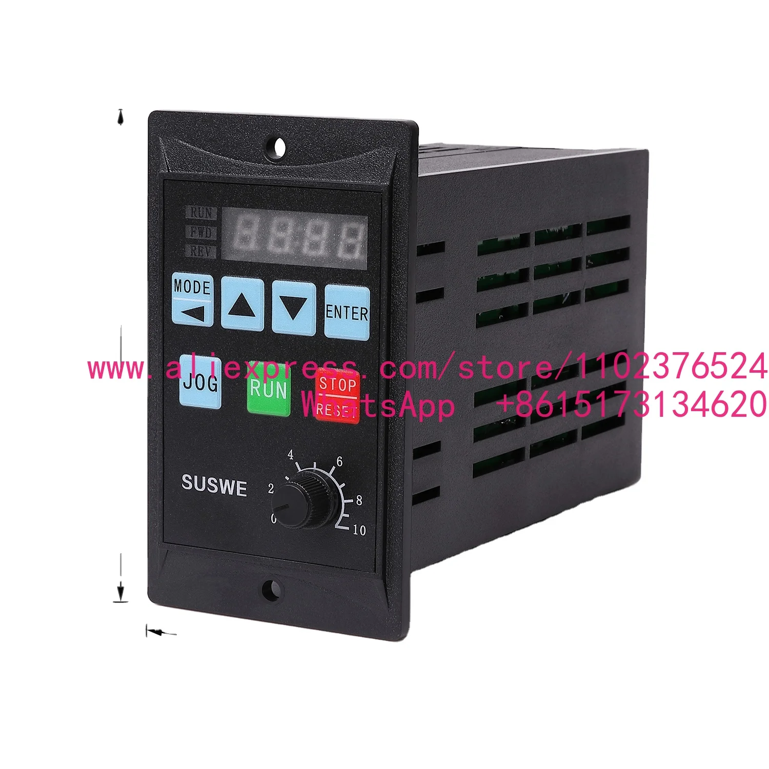 750W RS485 three-phase inverter, three outputs, for three-phase motor driver, model SU100-0R75G2
750W RS485 three-phase inverter, three outputs, for three-phase motor driver, model SU100-0R75G2