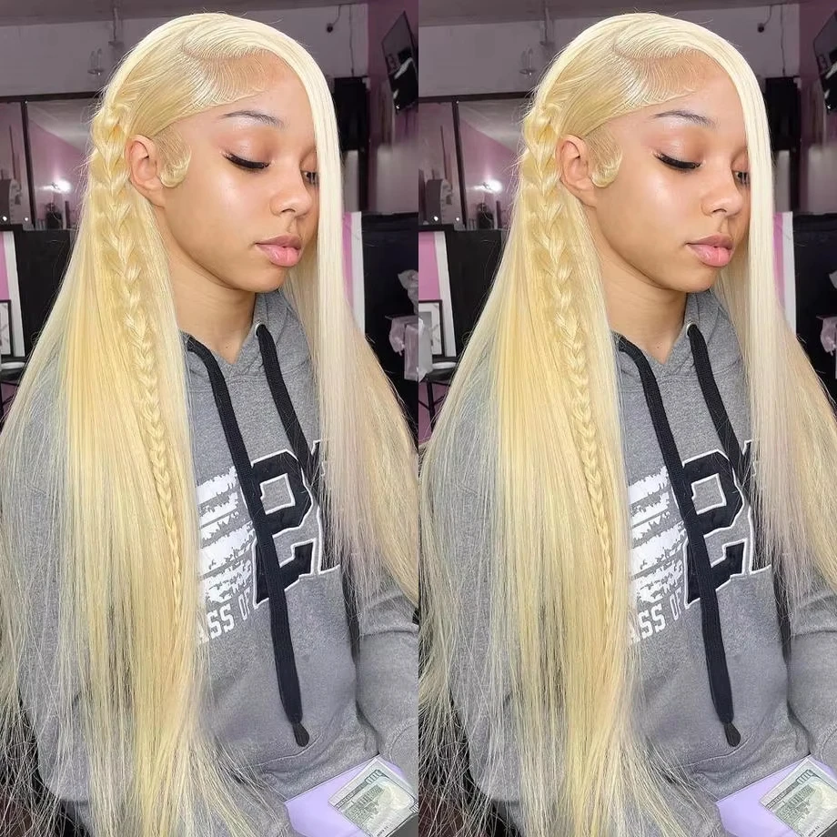 613 Blonde Straight Human Hair Wigs 38 42 Inch Lace Frontal Wig Brazilian Pre Plucked 13x6 Body Wave Lace Frontal Wig Human Hair
613 Blonde Straight Human Hair Wigs 38 42 Inch Lace Frontal Wig Brazilian Pre Plucked 13x6 Body Wave Lace Frontal Wig Human Hair