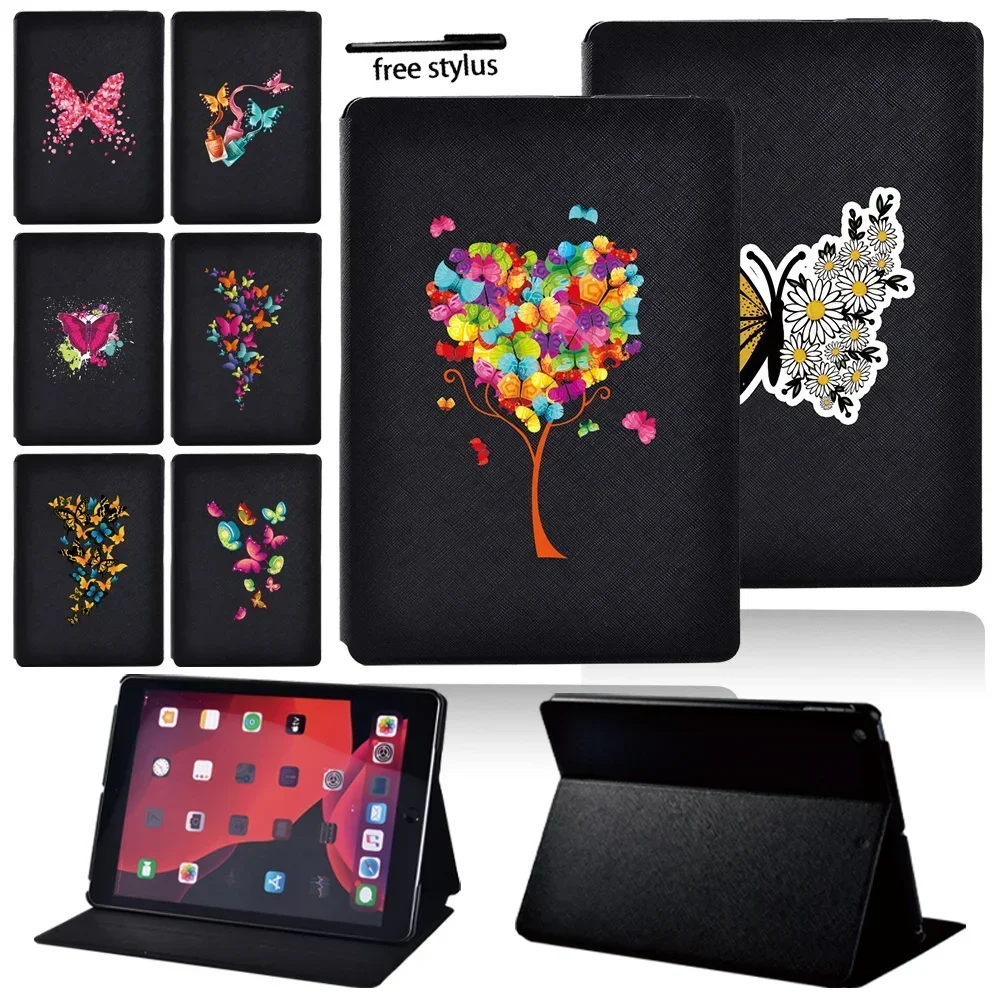 for IPad 2021 9th Generation Case IPad 7th 8th Gen 10.2 Inch Butterfly Series Tablet Leather Flip Cover Ipad Air 3 Pro 10.5 Inch
for IPad 2021 9th Generation Case IPad 7th 8th Gen 10.2 Inch Butterfly Series Tablet Leather Flip Cover Ipad Air 3 Pro 10.5 Inch