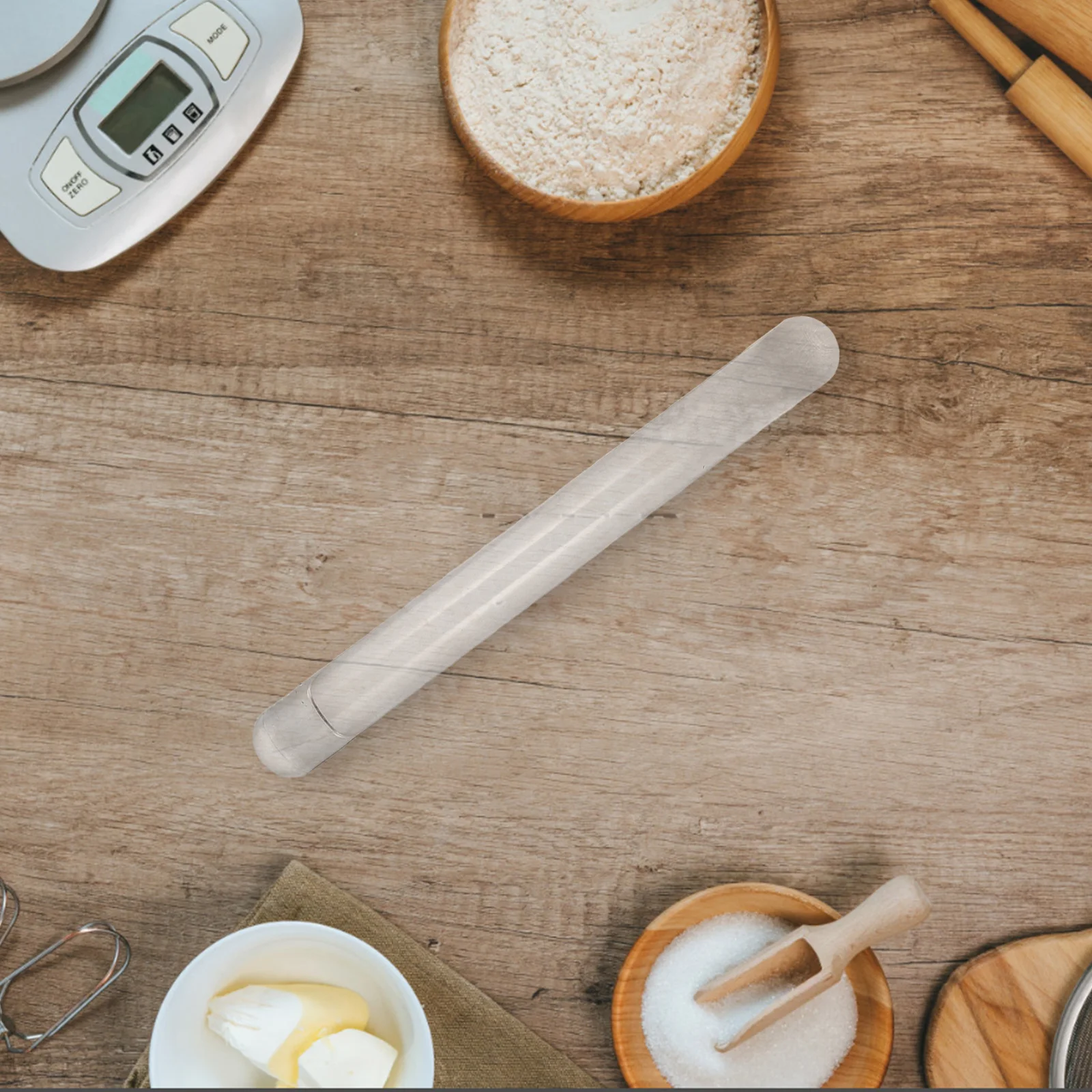 Clear Acrylic Rolling Pin for Baking and Polymer Clay Crafting - Smooth Seamless Design Easy Clean DIY Sculpting Tool
Clear Acrylic Rolling Pin for Baking and Polymer Clay Crafting - Smooth Seamless Design Easy Clean DIY Sculpting Tool