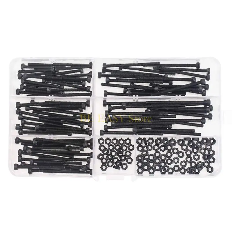 E28f 200pcs гнездо крышки винты винты из нержавеющих сталей метрический болт и набор гайки
E28f 200pcs гнездо крышки винты винты из нержавеющих сталей метрический болт и набор гайки