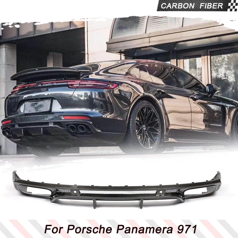 Carbon Fiber Car Rear Bumper Diffuser Lip Spoiler for Porsche Panamera 971 2017 - 2019 Rear Bumper Diffuser Lip Spoiler Guard
Carbon Fiber Car Rear Bumper Diffuser Lip Spoiler for Porsche Panamera 971 2017 - 2019 Rear Bumper Diffuser Lip Spoiler Guard