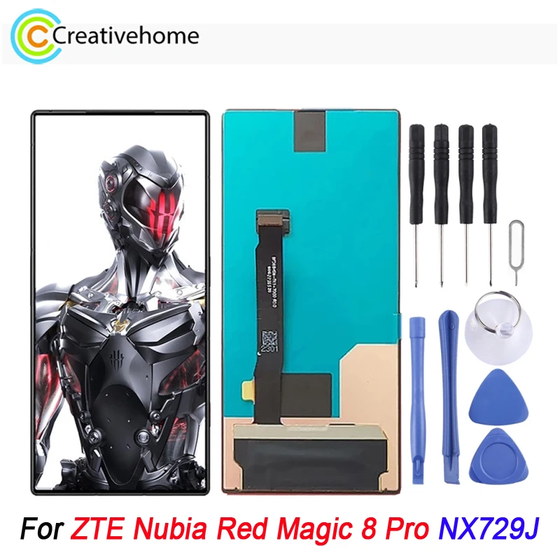 AMOLED LCD Screen For ZTE Nubia Red Magic 8 Pro NX729J LCD Display With Digitizer Full Assembly Replacement Part
AMOLED LCD Screen For ZTE Nubia Red Magic 8 Pro NX729J LCD Display With Digitizer Full Assembly Replacement Part