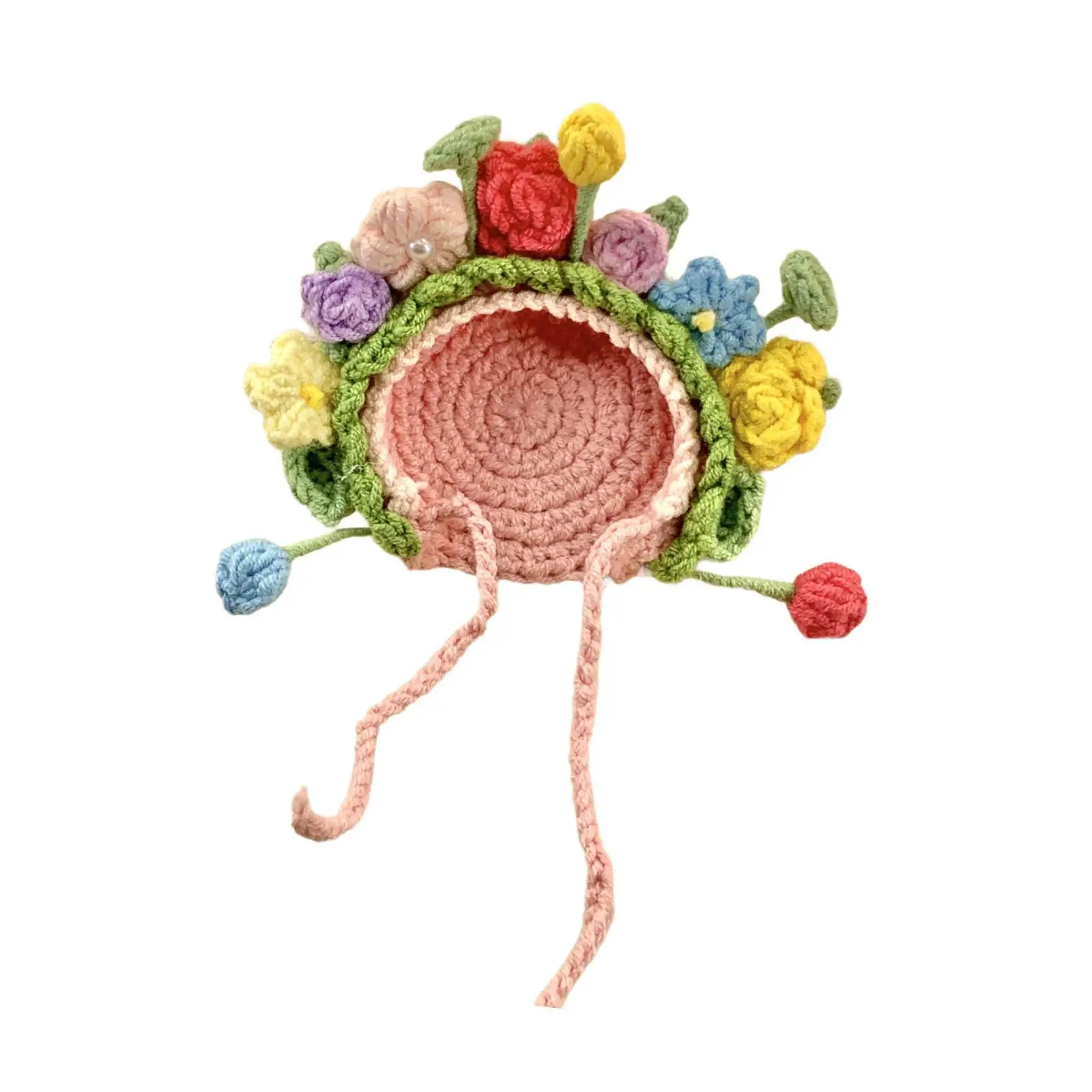 Knitted Floral Headgear Cover Adorable Clothes Accessories 3.9x3.5inch Handmade Hood for Plush Stuffed Animals Multifunctional
Knitted Floral Headgear Cover Adorable Clothes Accessories 3.9x3.5inch Handmade Hood for Plush Stuffed Animals Multifunctional