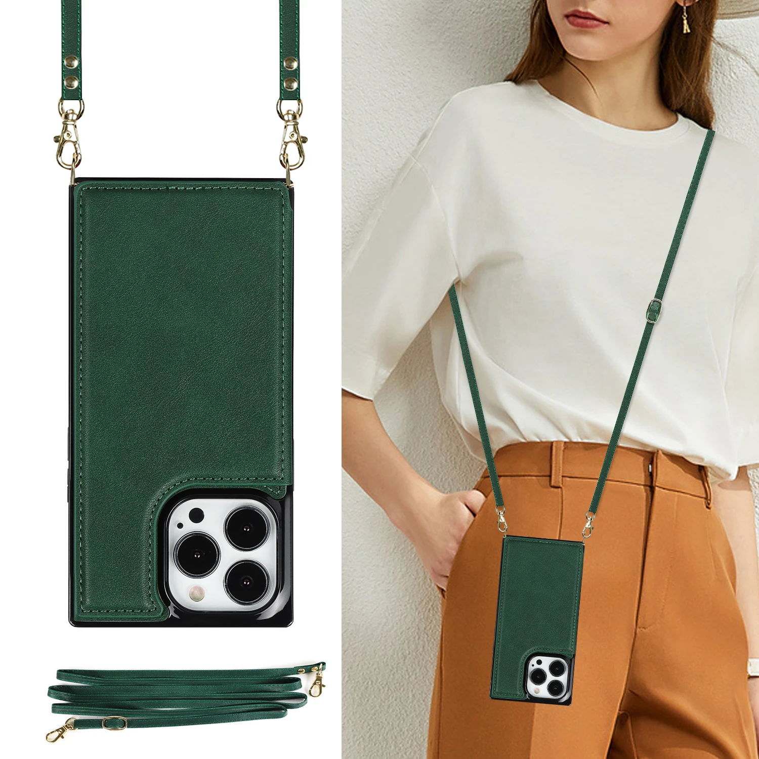 Luxury Crossbody Premium Leather Cover For iPhone 11 13 12 14 15 16Pro Multifunction Shockproof Flip Case
Luxury Crossbody Premium Leather Cover For iPhone 11 13 12 14 15 16Pro Multifunction Shockproof Flip Case
