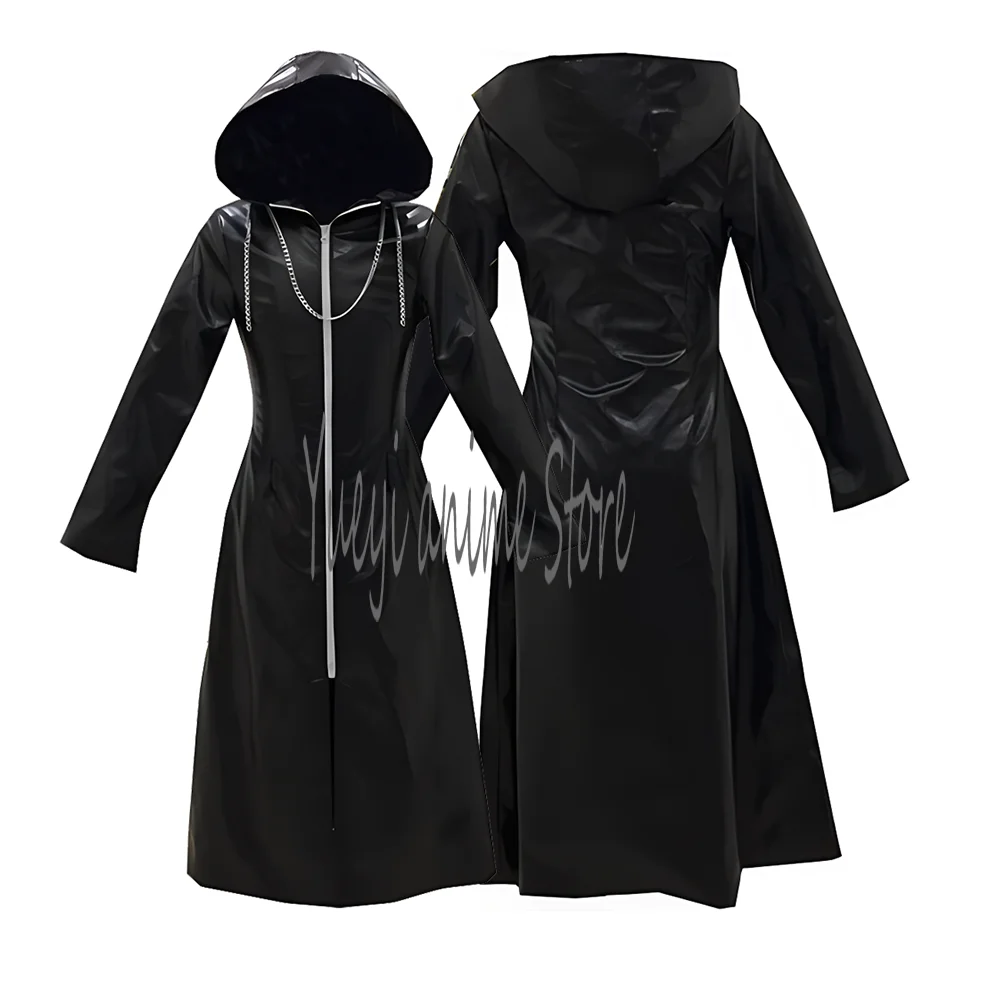 Anime Cosplay Organization Xiii Costume Black Zipper Cloak Long Hoodie Coat Halloween cos
Anime Cosplay Organization Xiii Costume Black Zipper Cloak Long Hoodie Coat Halloween cos