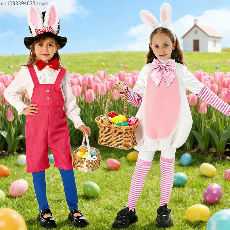 Easter enfant Bunny Outifis White Rabbit Cute Ears Cosplay School Stage Performance World Book Day Costume 2026
Easter enfant Bunny Outifis White Rabbit Cute Ears Cosplay School Stage Performance World Book Day Costume 2026
