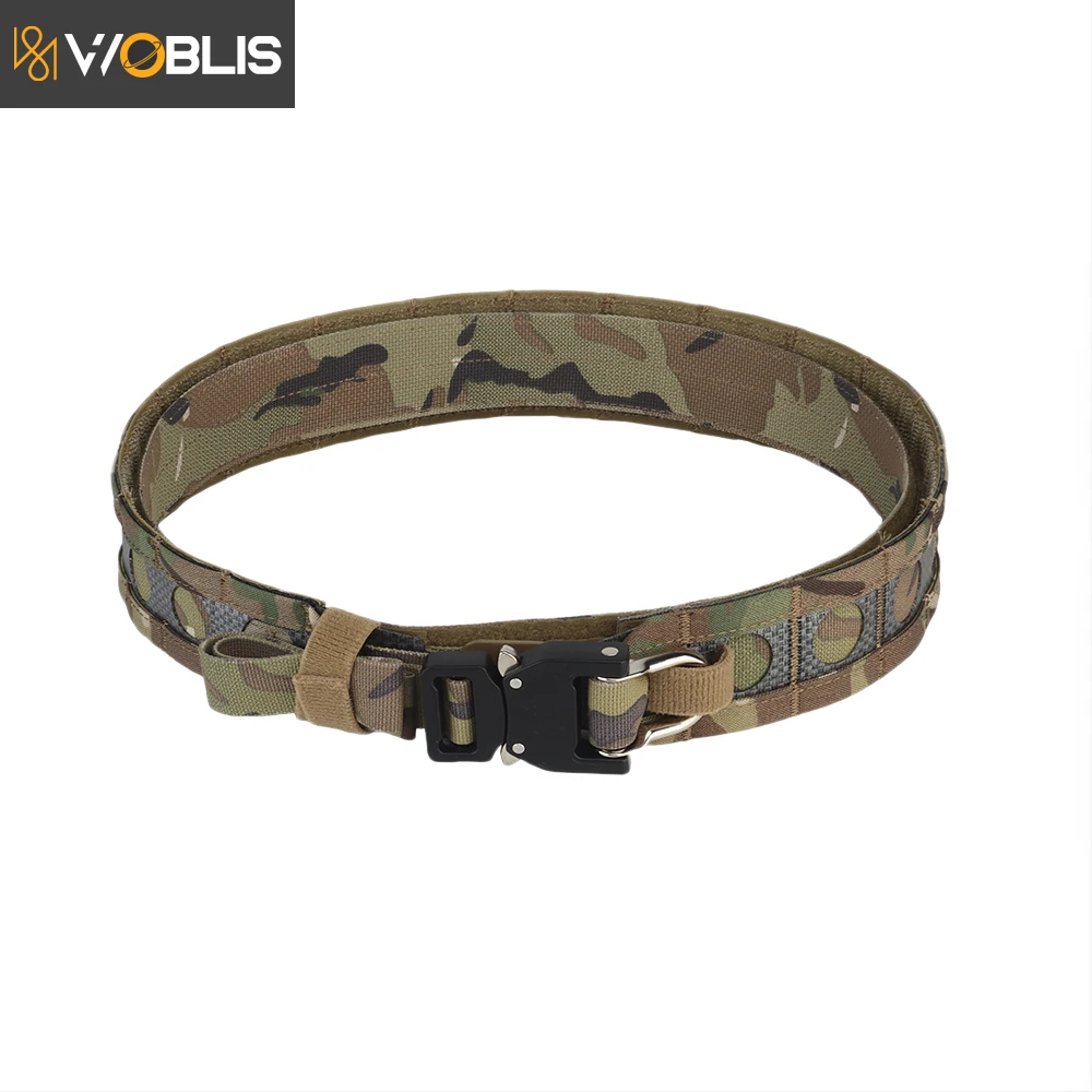 Tactical Lightweight Molle Battle Belt Quick Release Metal Buckle System G Hook Adjustable Multifunctional Hunting Accessories
Tactical Lightweight Molle Battle Belt Quick Release Metal Buckle System G Hook Adjustable Multifunctional Hunting Accessories