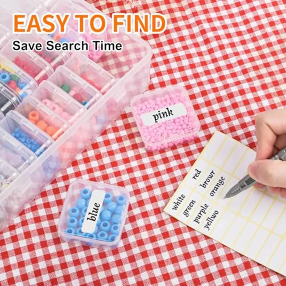 Portable Bead Organizer Box: 61 Clear Storage Containers For Crafts & Small Organizer Box Plastic 33x24x6cm DIY Craft Storage
Portable Bead Organizer Box: 61 Clear Storage Containers For Crafts & Small Organizer Box Plastic 33x24x6cm DIY Craft Storage