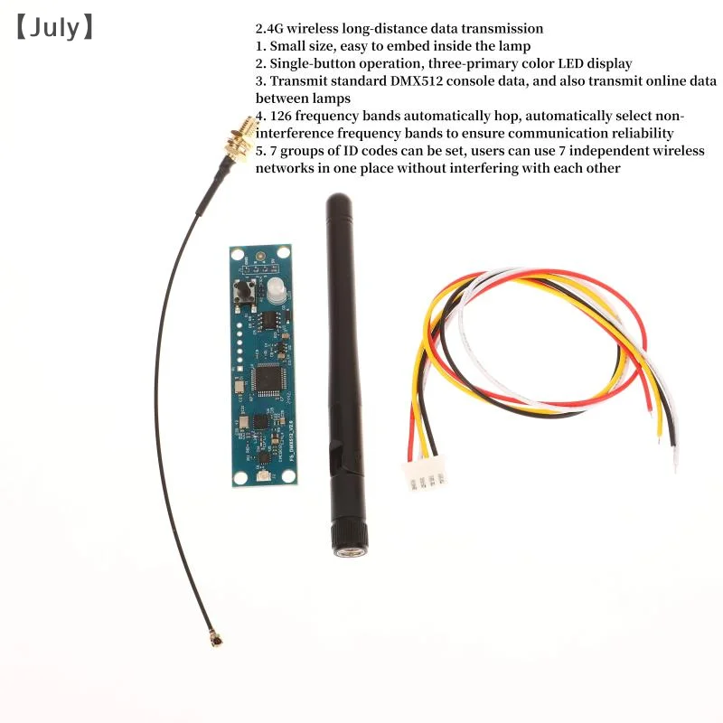 Беспроводной контроллер Dmx 512, модуль печатной платы, управление светом, профессиональный сценический световой эффект, приемник 2 в 1, передатчик
Беспроводной контроллер Dmx 512, модуль печатной платы, управление светом, профессиональный сценический световой эффект, приемник 2 в 1, передатчик