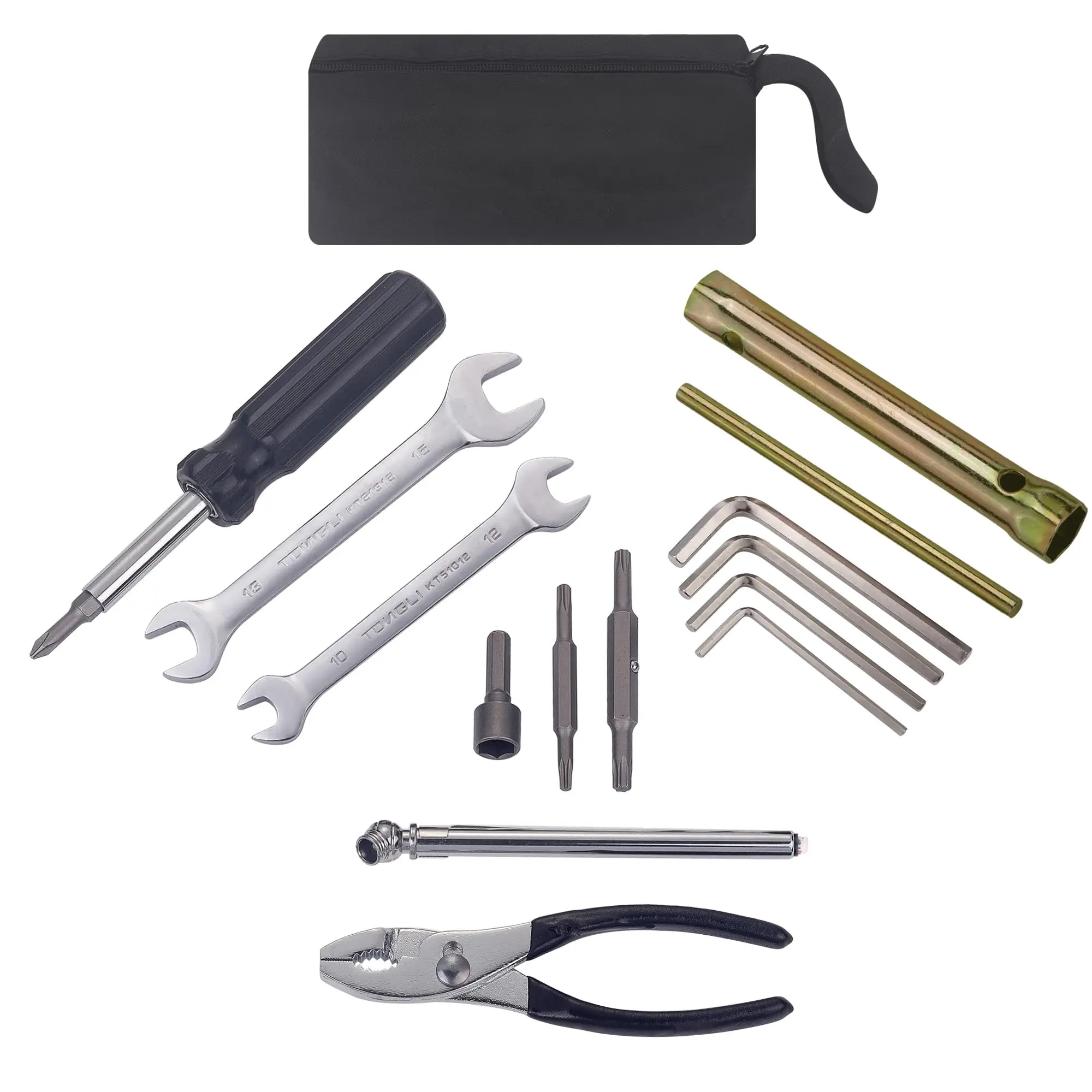 Compact Motorcycle Repair Tool Kit For Euro Bikes ATV UTV Roadside Emergency
Compact Motorcycle Repair Tool Kit For Euro Bikes ATV UTV Roadside Emergency