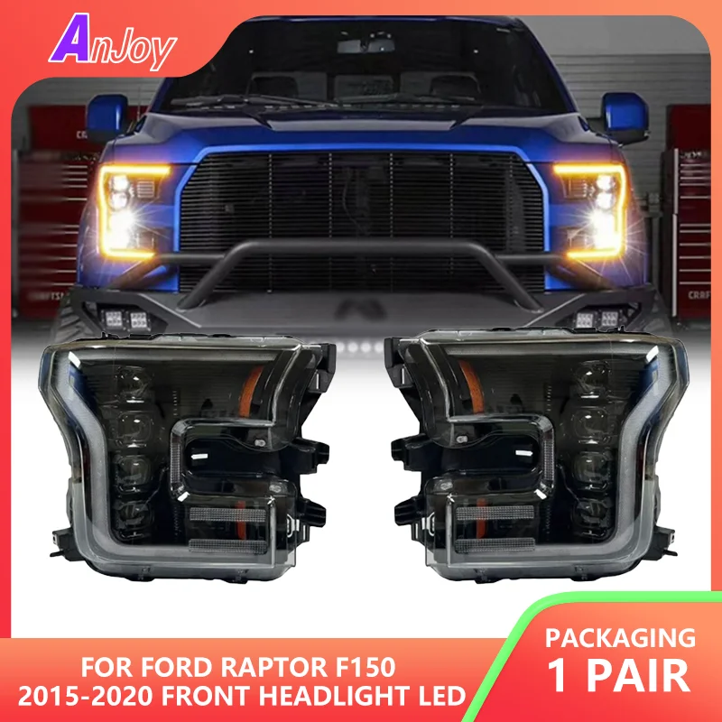 2 шт. фара для Ford Raptor F150 2015-2020, передняя фара, светодиодный проектор, динамический движущийся указатель поворота, бифокальная линза
2 шт. фара для Ford Raptor F150 2015-2020, передняя фара, светодиодный проектор, динамический движущийся указатель поворота, бифокальная линза