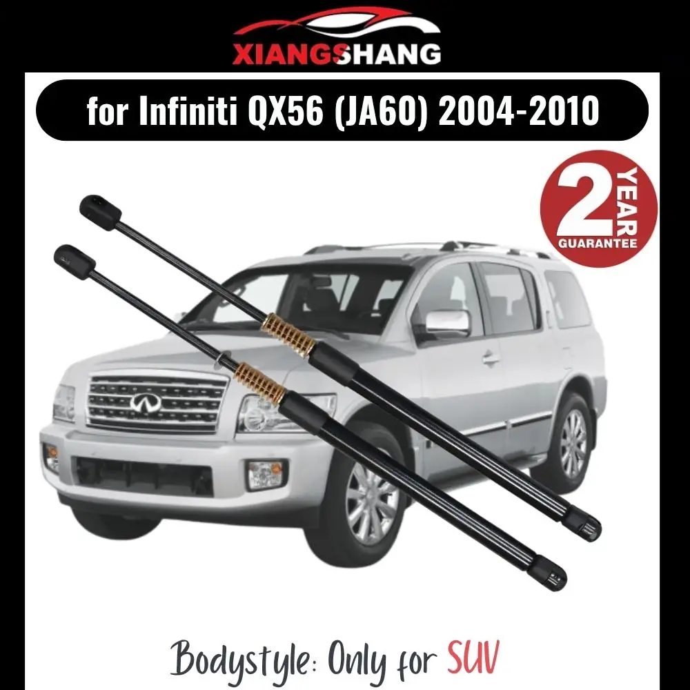 2pcs Rear Tailgate Damper for Infiniti QX56 (JA60) 2004-2010 SUV WITH SPRING Trunk Boot Gas Charged Gas Struts
2pcs Rear Tailgate Damper for Infiniti QX56 (JA60) 2004-2010 SUV WITH SPRING Trunk Boot Gas Charged Gas Struts