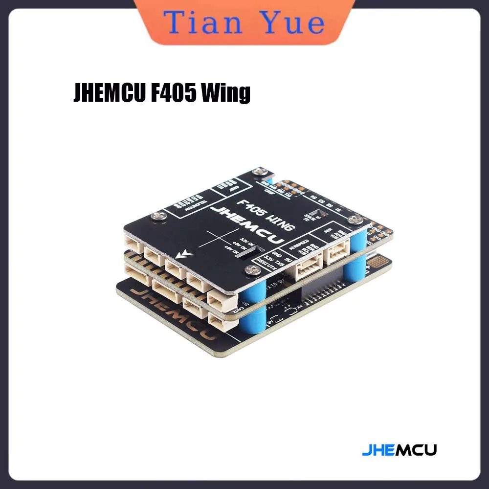 JHEMCU F405 Wing Flight Controller INAV Built-in Barometer Gyroscope OSD Blackbox BEC for RC Airplane Fixed-Wing
JHEMCU F405 Wing Flight Controller INAV Built-in Barometer Gyroscope OSD Blackbox BEC for RC Airplane Fixed-Wing
