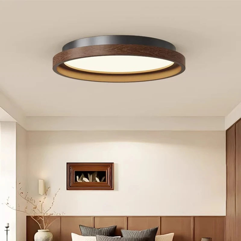 Wood Grain LED Ceiling Lights Living Room Bedroom Study Kitchen Corridor Balcony Retro Round Minimalist Decoration Ceiling Lamps
Wood Grain LED Ceiling Lights Living Room Bedroom Study Kitchen Corridor Balcony Retro Round Minimalist Decoration Ceiling Lamps