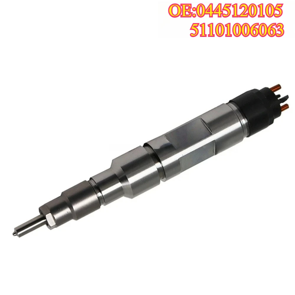 Original High Quality New For 0445120105 51101006063 New Diesel Engine Diesel Fuel Injector Nozzle Injector for Man
Original High Quality New For 0445120105 51101006063 New Diesel Engine Diesel Fuel Injector Nozzle Injector for Man