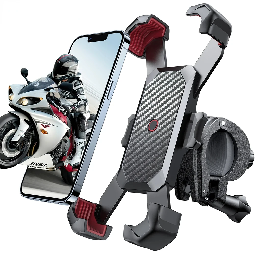 Bike Phone Holder 360° View Universal Bicycle Phone Holder for 4.7-7 inch Mobile Phone Stand Shockproof Bracket GPS Clip
Bike Phone Holder 360° View Universal Bicycle Phone Holder for 4.7-7 inch Mobile Phone Stand Shockproof Bracket GPS Clip
