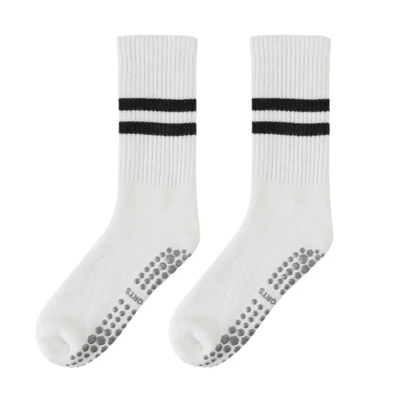 Yoga socks women's non-slip stripes pure cotton medium and long tube sports Pilates socks special spring thick
Yoga socks women's non-slip stripes pure cotton medium and long tube sports Pilates socks special spring thick