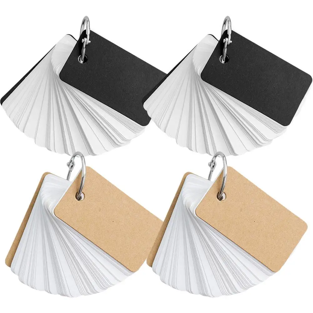 4 Pcs Pocket Word Book Memory Cards Black Cover Notebook Blank Flashcards Students Learning Language Writing Diaries Travel
4 Pcs Pocket Word Book Memory Cards Black Cover Notebook Blank Flashcards Students Learning Language Writing Diaries Travel