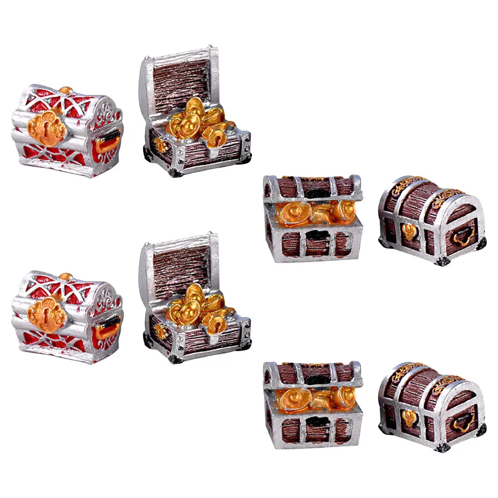 8pcs Mini Resin Cartoon Treasure Box Decor Aquarium Fish Tank Accessories Home Office Decorative Miniatures Realistic Decor
8pcs Mini Resin Cartoon Treasure Box Decor Aquarium Fish Tank Accessories Home Office Decorative Miniatures Realistic Decor