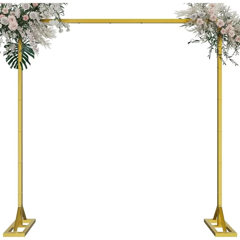 8.2FT Heavy Duty Adjustable Backdrop Stand Kit - Square Wedding Arch & Balloon Arch for Photo Booth Background, Baby
8.2FT Heavy Duty Adjustable Backdrop Stand Kit - Square Wedding Arch & Balloon Arch for Photo Booth Background, Baby