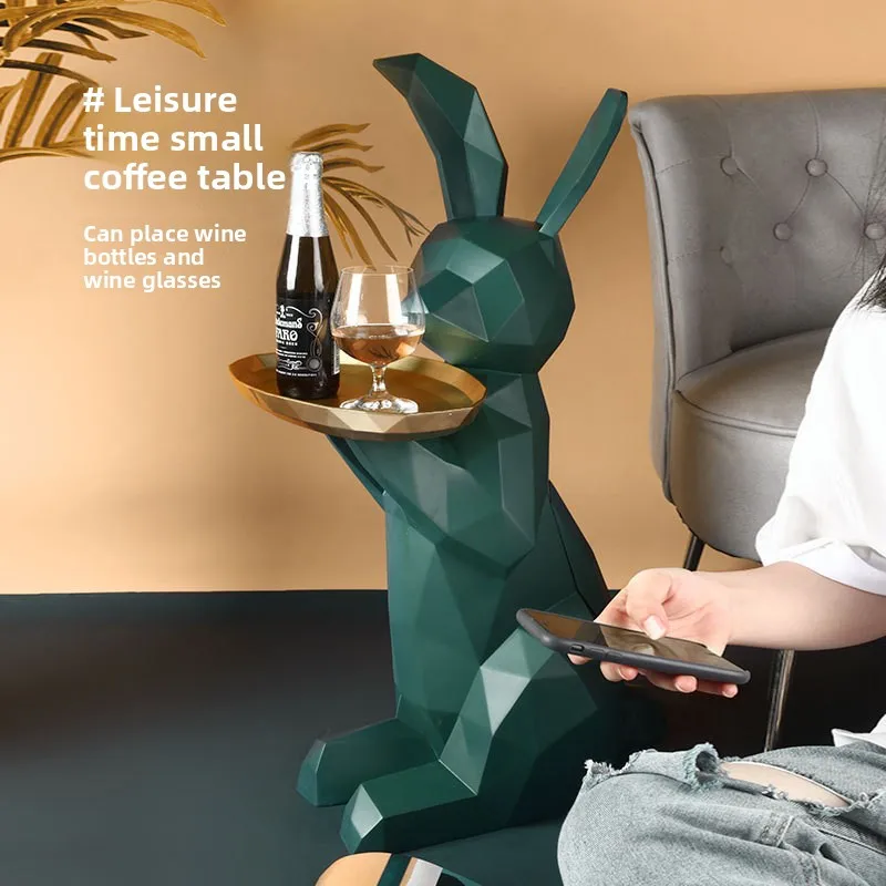 Creative Rabbit Statue Living Room Decorations Multi Functional Large Home Decoration Bedroom Room Decoration Christmas Gifts 
Creative Rabbit Statue Living Room Decorations Multi Functional Large Home Decoration Bedroom Room Decoration Christmas Gifts