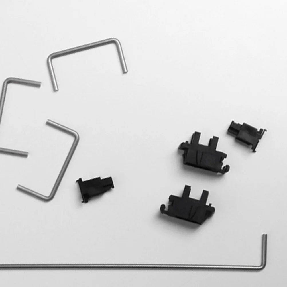 1Set Mechanical Keyboard Key Stabilizer Satellite Shaft 6.25u 2u Mount Plate Stabilizer for 60 87 104 Shift Enter
1Set Mechanical Keyboard Key Stabilizer Satellite Shaft 6.25u 2u Mount Plate Stabilizer for 60 87 104 Shift Enter