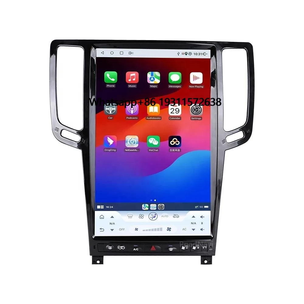 14.5'' RoadNavi Android Car Radio for Infiniti G37 G35 G25 G37S 2007 - 2013 Car Dvd Gps Wifi 4G Dsp Carplay 360
14.5'' RoadNavi Android Car Radio for Infiniti G37 G35 G25 G37S 2007 - 2013 Car Dvd Gps Wifi 4G Dsp Carplay 360
