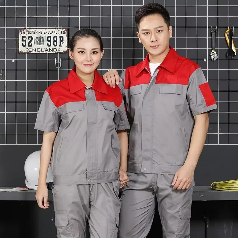 Workshop Uniforms Men Women Working Clothes Breathable Uniforms Factory Workshop Service Car Repair Engineering Overalls
Workshop Uniforms Men Women Working Clothes Breathable Uniforms Factory Workshop Service Car Repair Engineering Overalls