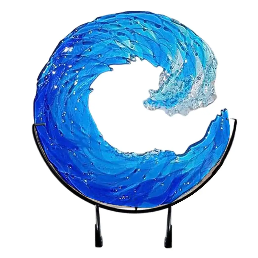 Creative Unique Ocean Wave Sculpture Blue Wave Ornaments Seas Art For Home Room Desktop Decoration
Creative Unique Ocean Wave Sculpture Blue Wave Ornaments Seas Art For Home Room Desktop Decoration