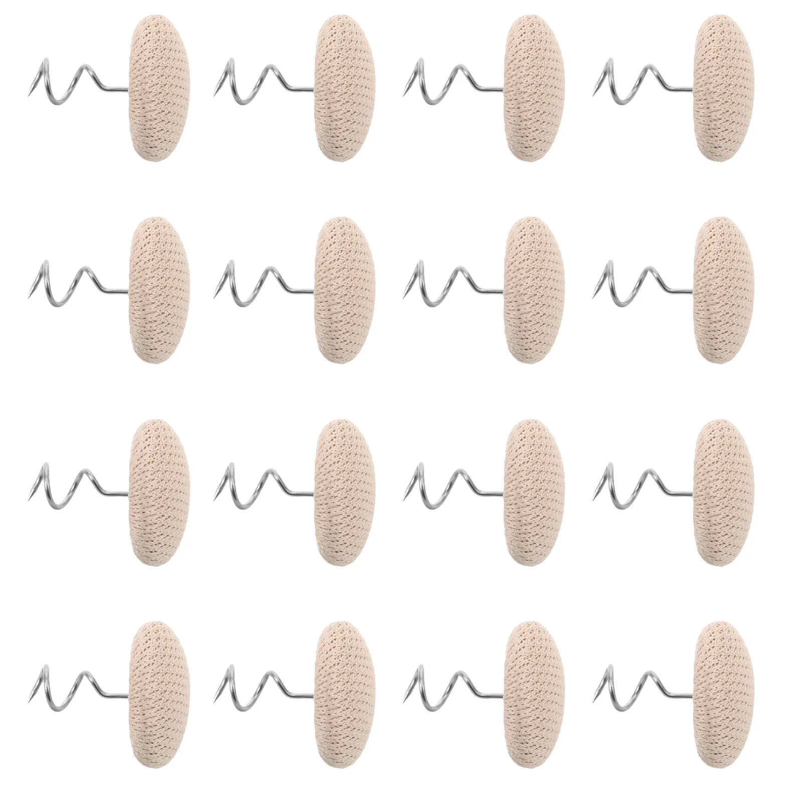 50Pcs Bed Skirt Twist Pins Stainless Steel Fabric Covered Spiral Upholstery Tacks for Slipcovers Sofa Cushions Furniture Dust
50Pcs Bed Skirt Twist Pins Stainless Steel Fabric Covered Spiral Upholstery Tacks for Slipcovers Sofa Cushions Furniture Dust
