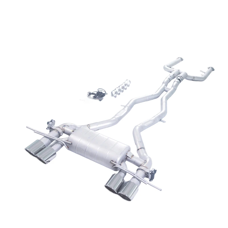 For Suitable 2021-2024 M3 M2 M4 G80 G87 G82 3.0T SS matte X tube electronic permance exhaust muffler
For Suitable 2021-2024 M3 M2 M4 G80 G87 G82 3.0T SS matte X tube electronic permance exhaust muffler