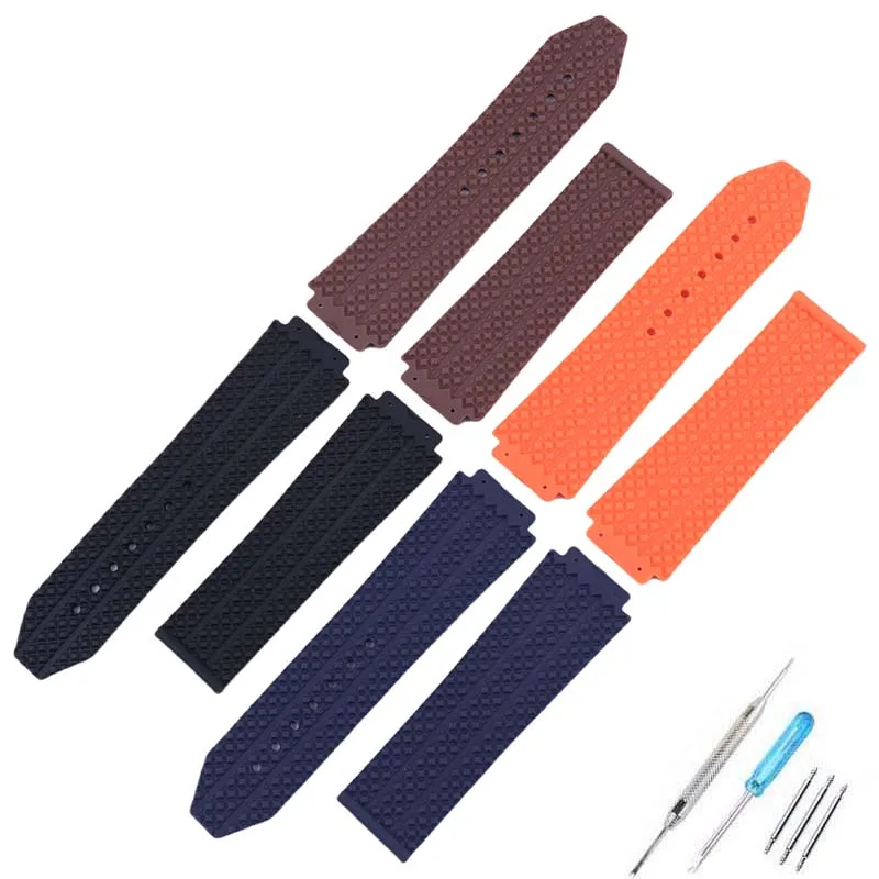The watch strap accessories are compatible for the Hublot Classic series 19*26*22mm men's and women's sports wristband bracelet
The watch strap accessories are compatible for the Hublot Classic series 19*26*22mm men's and women's sports wristband bracelet