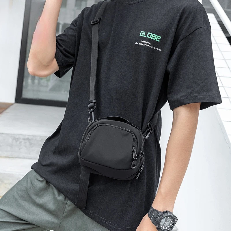 Three Layer Men's Crossbody Bags Lightweight Shoulder Bag Casual Oxford Crossbody Bag Men Mini Mobile Phone Bag Male Hanadbags
Three Layer Men's Crossbody Bags Lightweight Shoulder Bag Casual Oxford Crossbody Bag Men Mini Mobile Phone Bag Male Hanadbags