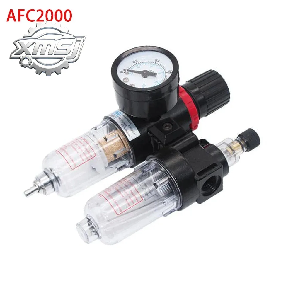 Lubricador combinado regulador filtro aire AFC2000 G1/4 ", tratamiento FRL dos uniones, separación agua y aceite
Lubricador combinado regulador filtro aire AFC2000 G1/4 ", tratamiento FRL dos uniones, separación agua y aceite