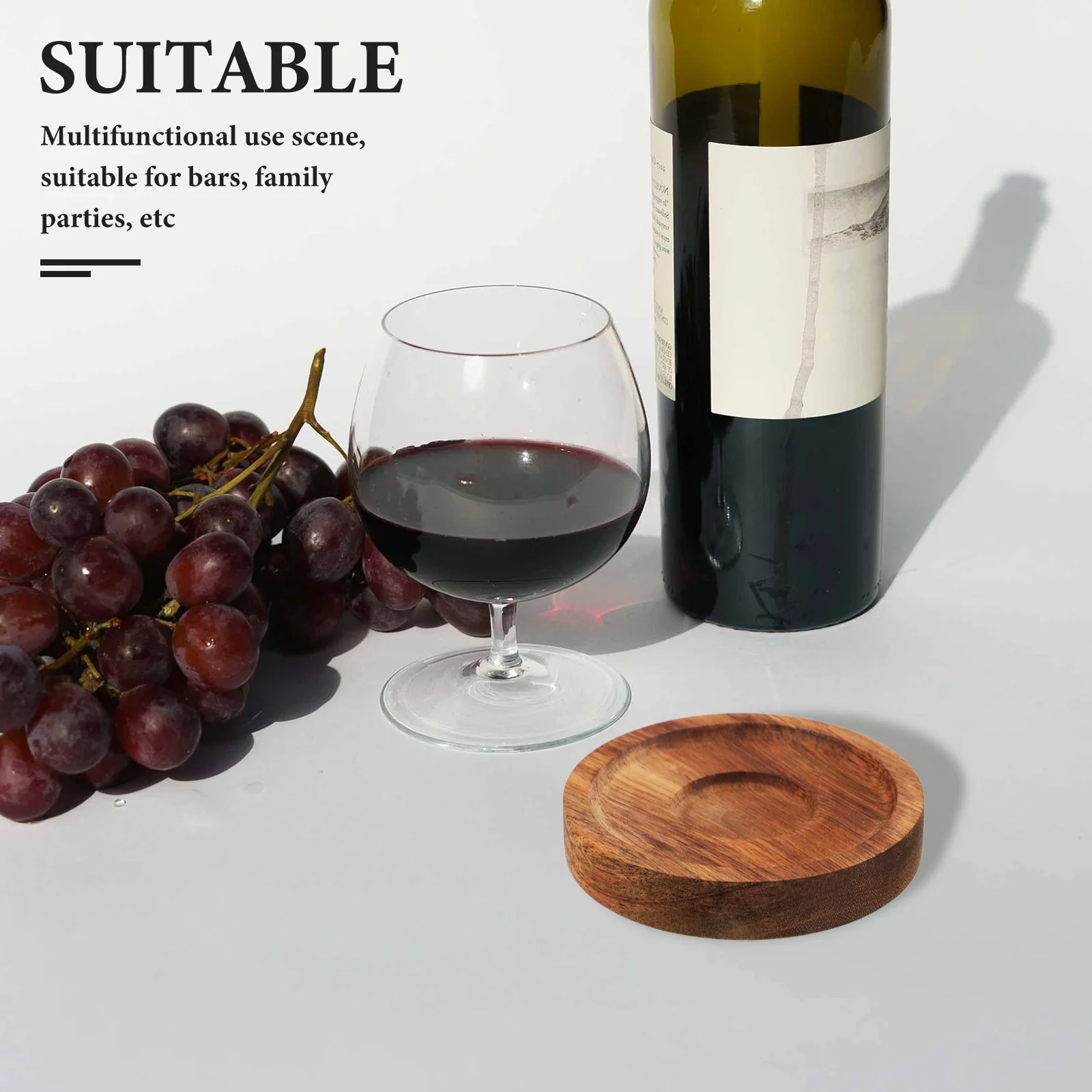 Rotating Glass Base Bamboo Coaster Drink Support Unique Design Stable Bottom Home Party Wood Pad Whiskey Tumbler Round
Rotating Glass Base Bamboo Coaster Drink Support Unique Design Stable Bottom Home Party Wood Pad Whiskey Tumbler Round