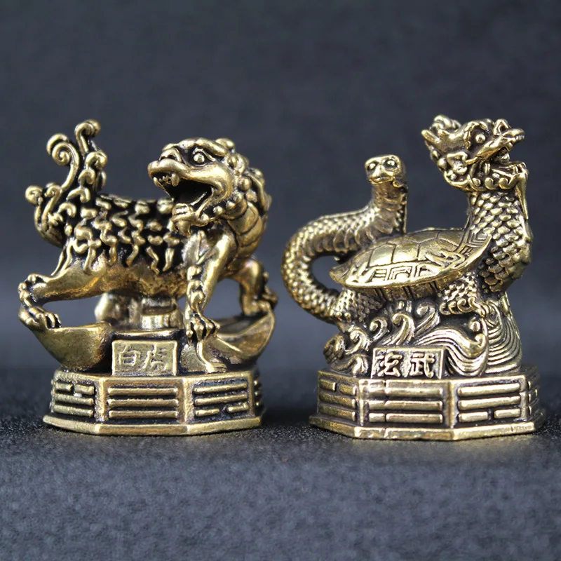 Поделки Цинлун Белый Тигр Сузаку Сюаньу Украшения Латунь Четыре Божественные Звери Медная Посуда Оптовая Продажа Sourc
Поделки Цинлун Белый Тигр Сузаку Сюаньу Украшения Латунь Четыре Божественные Звери Медная Посуда Оптовая Продажа Sourc