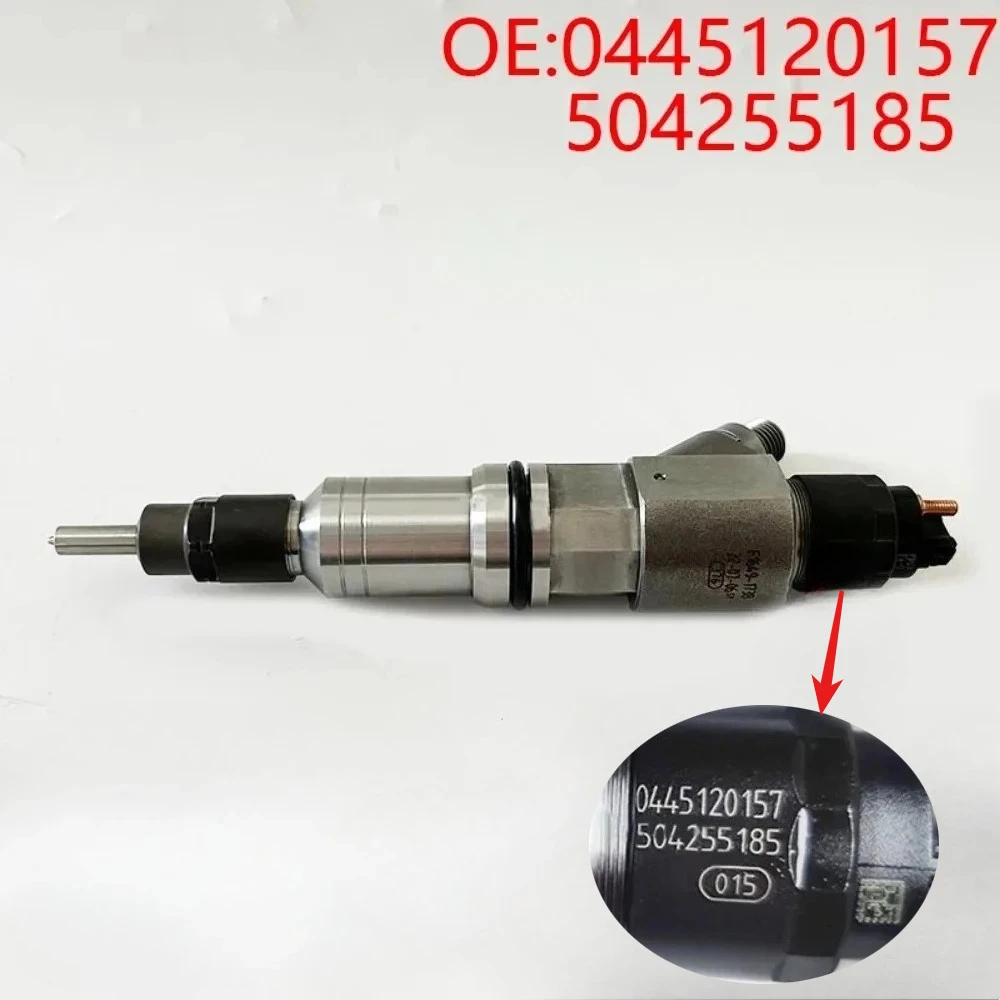 Original High Quality New For 044512015 504255185 Common Rail Fuel Injector for CASE/FIAT/IVECO/NEW HOLLAND
Original High Quality New For 044512015 504255185 Common Rail Fuel Injector for CASE/FIAT/IVECO/NEW HOLLAND