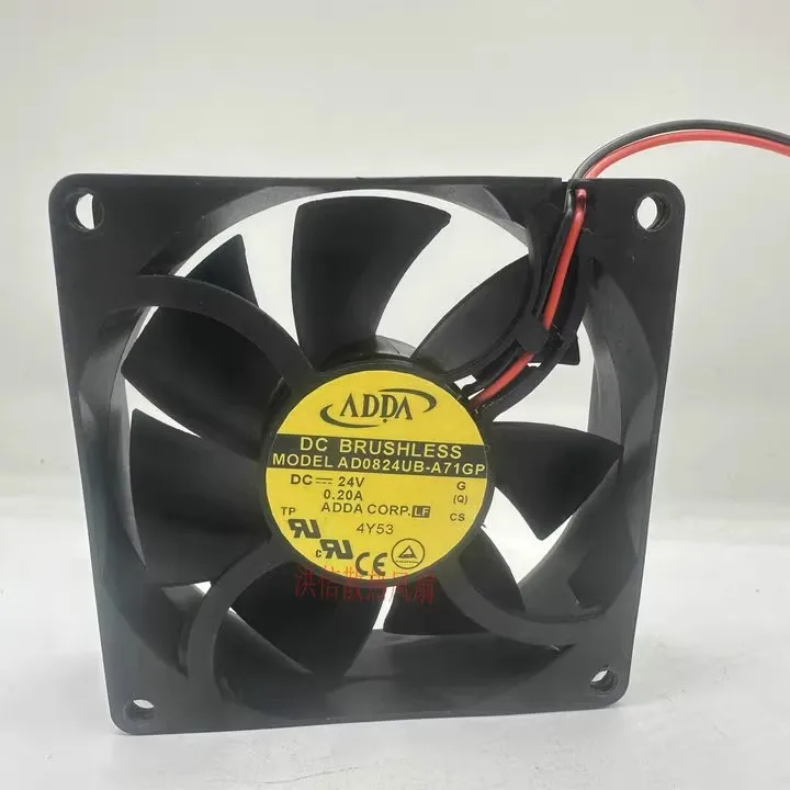 Бесплатная доставка, оригинальный 8025 AD0824UB-A71GP DC24V 0,20A 80*25 мм инверторный вентилятор охлаждения
Бесплатная доставка, оригинальный 8025 AD0824UB-A71GP DC24V 0,20A 80*25 мм инверторный вентилятор охлаждения