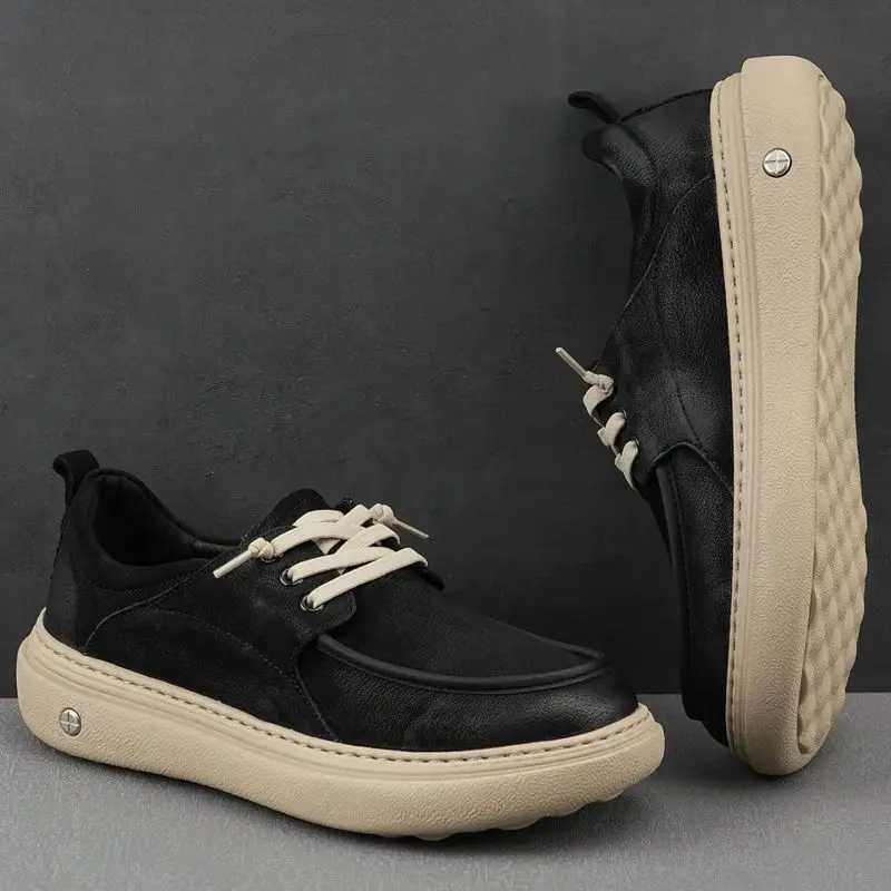 Men Casual Leather Shoes Autumn New Fashion Versatile Flat Comfortable Loafers
Men Casual Leather Shoes Autumn New Fashion Versatile Flat Comfortable Loafers