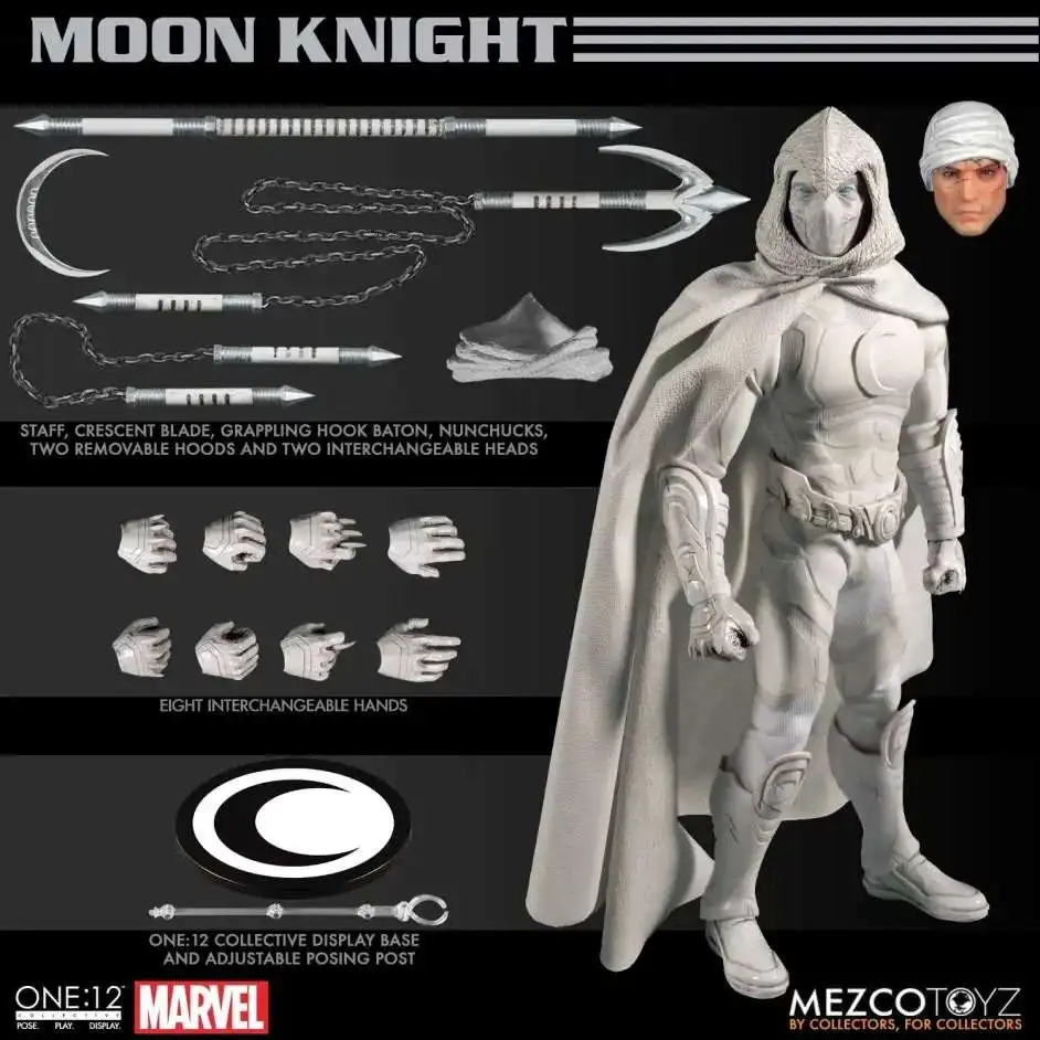 Anime Marvel Avengers Figures Moon Knight Anime Action Collection In Stock Original Mezco Model Toys Gifts For Kids Adult
Anime Marvel Avengers Figures Moon Knight Anime Action Collection In Stock Original Mezco Model Toys Gifts For Kids Adult