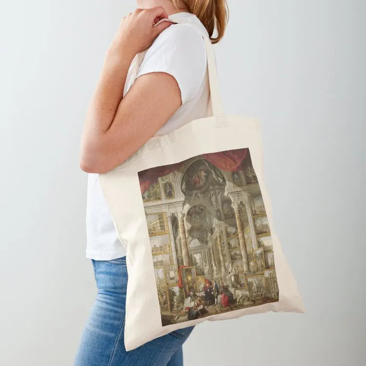 Giovanni Paolo Panini - Gallery With Views Of Modern Rome Tote Bag cute tote bag shopper bags great bag 
Giovanni Paolo Panini - Gallery With Views Of Modern Rome Tote Bag cute tote bag shopper bags great bag