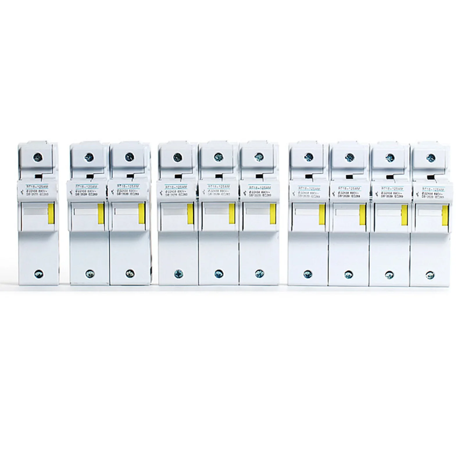 RT18-125AM 1-4P 63A 80A 100A 125A Монтажные держатели предохранителей на DIN-рейку Держатель предохранителя Поставки электрооборудования Предохранители
RT18-125AM 1-4P 63A 80A 100A 125A Монтажные держатели предохранителей на DIN-рейку Держатель предохранителя Поставки электрооборудования Предохранители