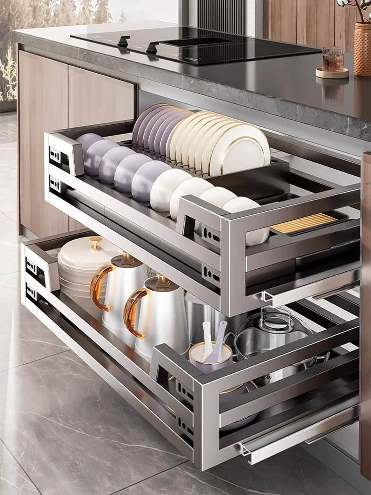 Выдвижная корзина для шкафа, стеллаж для хранения приправ, подставка-держатель, кухонная чаша, ящик для слива посуды, бесшумная амортизирующая корзина
Выдвижная корзина для шкафа, стеллаж для хранения приправ, подставка-держатель, кухонная чаша, ящик для слива посуды, бесшумная амортизирующая корзина
