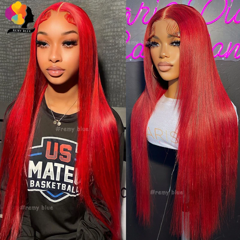 Straight Red Lace Front Human Hair Wig 13x6 Transparent Human Hair Lace Frontal Wigs for Women Red 99J Burgundy Lace Front Wigs
Straight Red Lace Front Human Hair Wig 13x6 Transparent Human Hair Lace Frontal Wigs for Women Red 99J Burgundy Lace Front Wigs