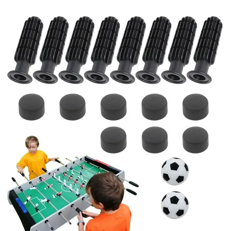 Table Football Set Portable Toothed Soccer Handles Replacement Parts Outdoor Play Toys Non-Slip Indoor Game Accessories For Kids
Table Football Set Portable Toothed Soccer Handles Replacement Parts Outdoor Play Toys Non-Slip Indoor Game Accessories For Kids
