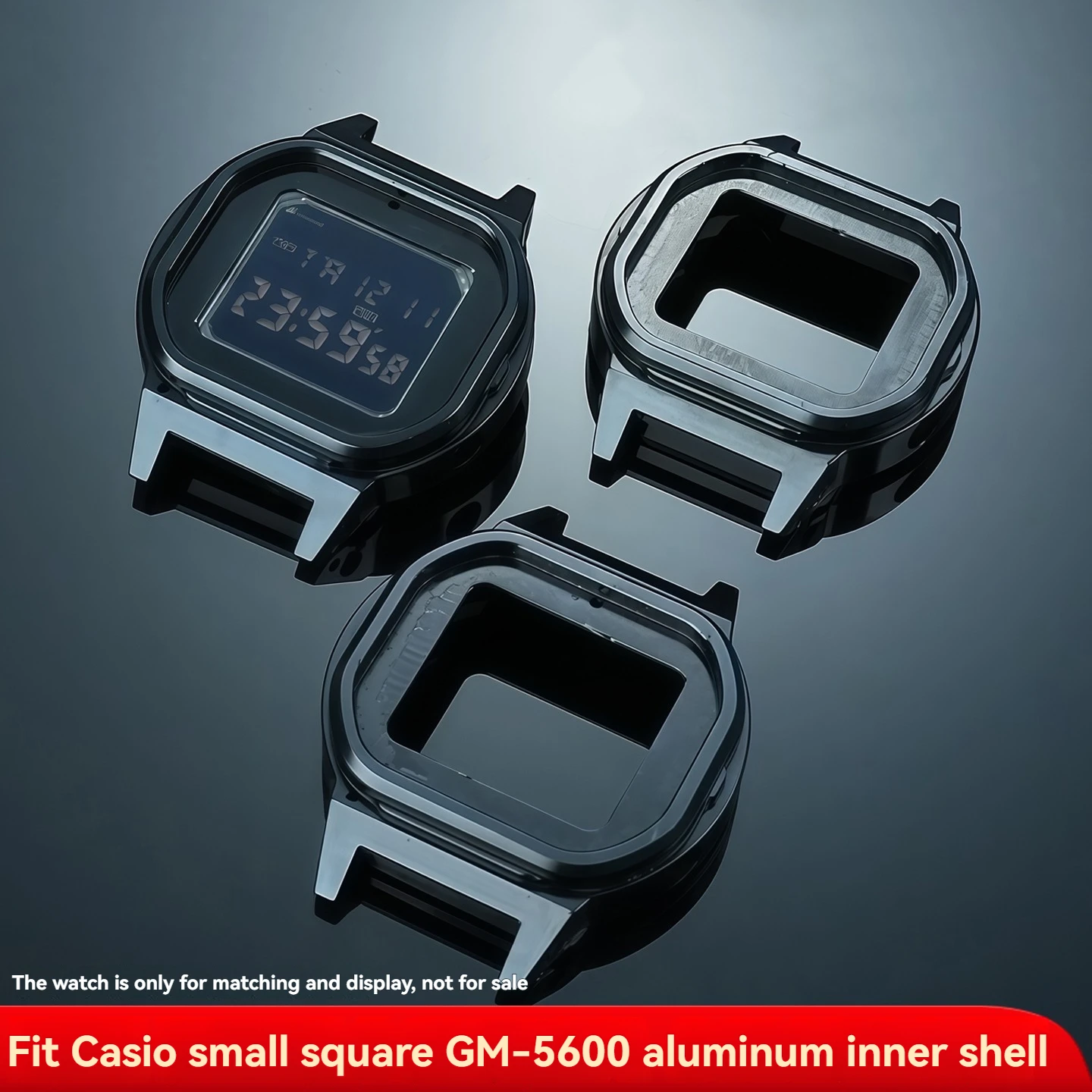 GM 5600 aluminum alloy Case for Casio Small Square 3229 GM-5600 GM5600 Modified Shell aluminum alloy inner case accessories
GM 5600 aluminum alloy Case for Casio Small Square 3229 GM-5600 GM5600 Modified Shell aluminum alloy inner case accessories