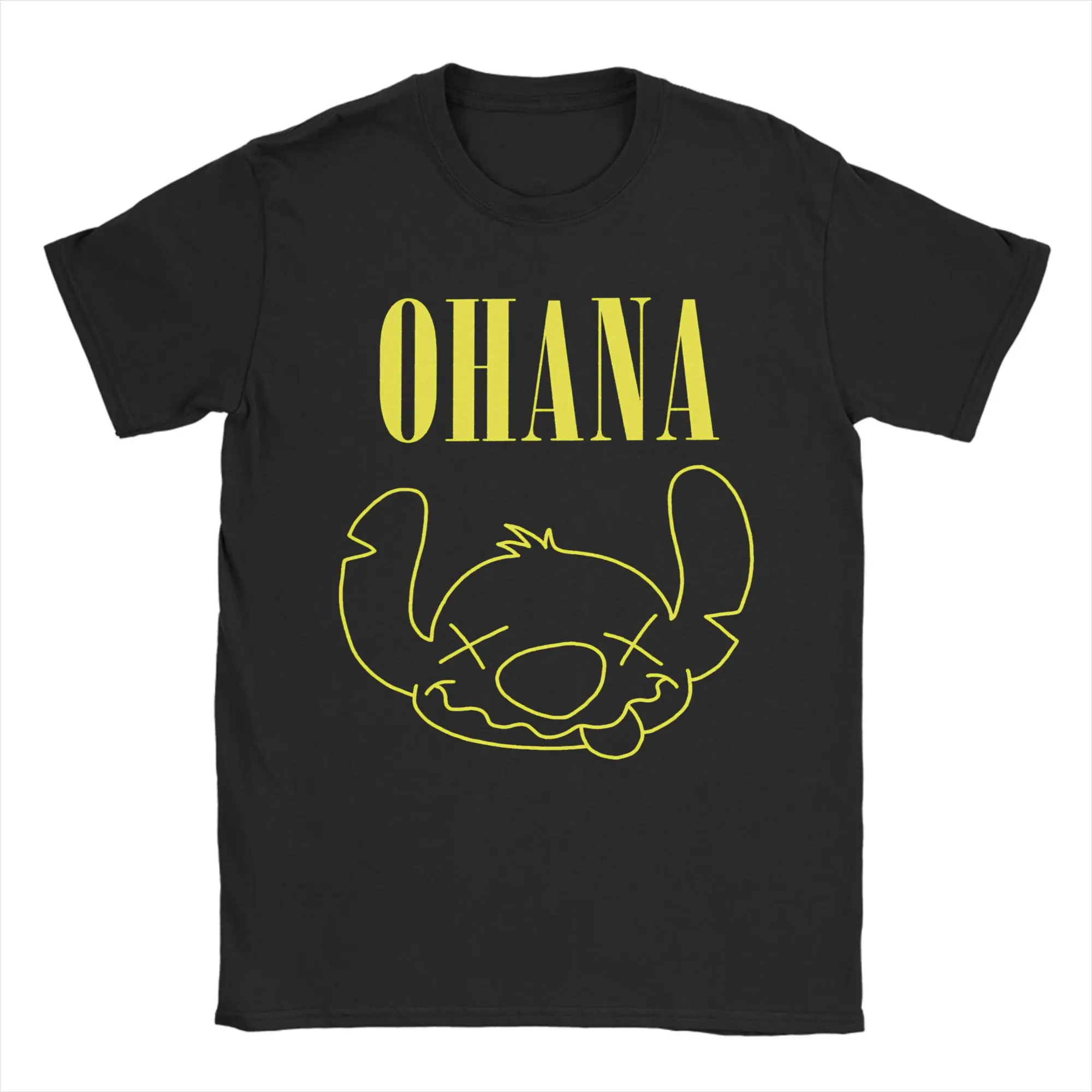 Ohana Funny Stitch T-Shirts Men Novelty 100% Cotton Tees Crew Neck Short Sleeve T Shirts Summer Clothes
Ohana Funny Stitch T-Shirts Men Novelty 100% Cotton Tees Crew Neck Short Sleeve T Shirts Summer Clothes