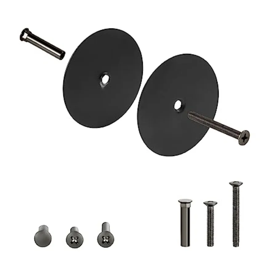 Pack Door Knob Hole Cover Plate Deadbolt Cover Plate 5/8" Diameter Round Door Hole Filler Plate,"and.5" Screws, Repair Locks an
Pack Door Knob Hole Cover Plate Deadbolt Cover Plate 5/8" Diameter Round Door Hole Filler Plate,"and.5" Screws, Repair Locks an